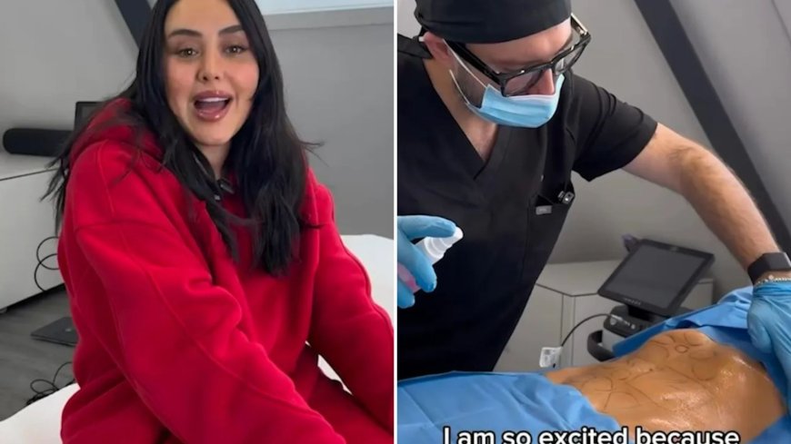 Watch as Geordie Shore’s Marnie Simpson goes under the knife for skin tightening stomach procedure --[Reported by Umva mag]