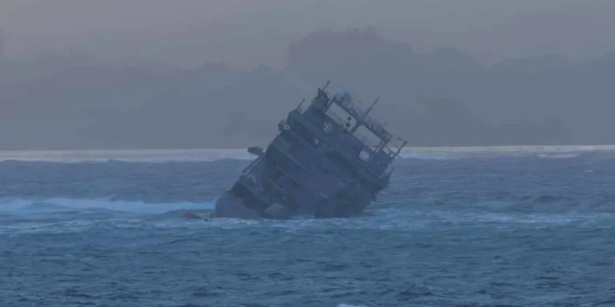 $63 million Royal New Zealand Navy ship capsizes and sinks off Samoa --[Reported by Umva mag]