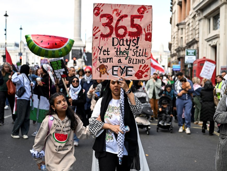 Pro-Palestine rallies held globally to mark a year of Israel’s war on Gaza --[Reported by Umva mag]