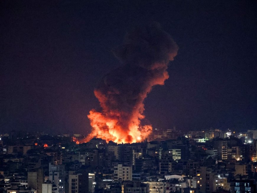 Massive Israeli air strikes pound Beirut --[Reported by Umva mag]