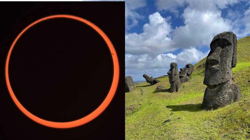 What it was like to experience the 'ring of fire' solar eclipse on Easter Island --[Reported by Umva mag]