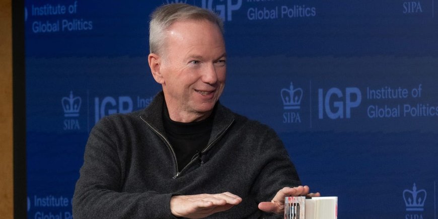 Former Google CEO Eric Schmidt says we should go all in on building AI data centers because 'we are never going to meet our climate goals anyway' --[Reported by Umva mag]