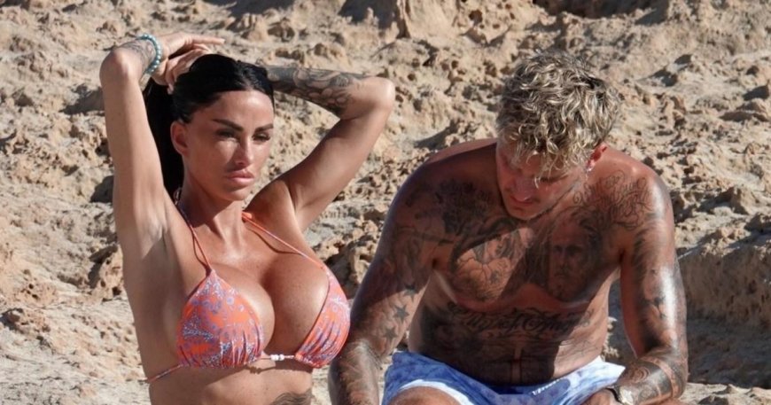 Katie Price frolics with Reality TV star boyfriend on romantic Cyprus getaway --[Reported by Umva mag]