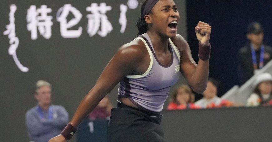 Coco Gauff Wins China Open Final in Straight Sets, Sinner and Alcaraz Advance in Shanghai --[Reported by Umva mag]