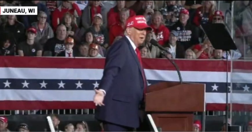 President Trump Takes the Stage in Juneau, Wisconsin – “I’m Putting Everything on the Line to Fight for You” (VIDEO) --[Reported by Umva mag]