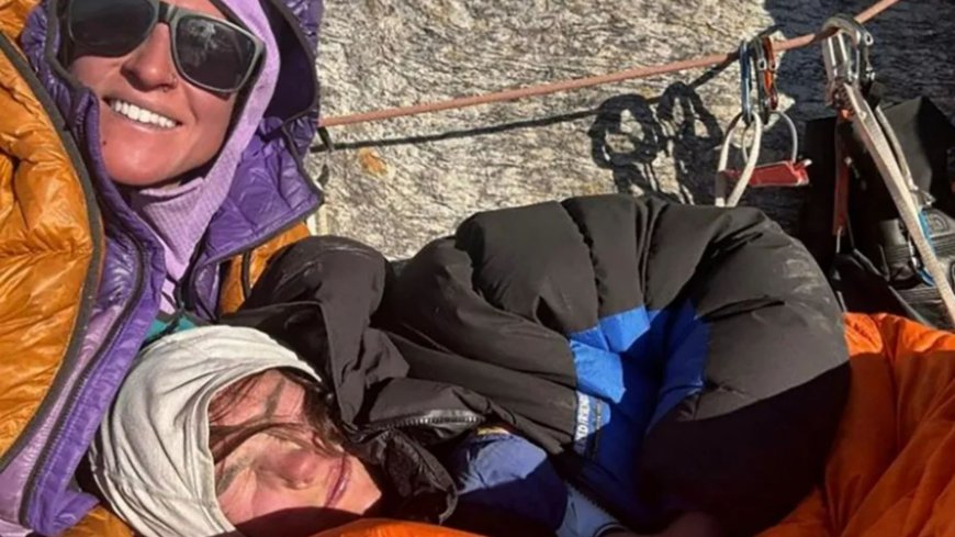 Top Brit climber who went missing on 23,000ft mountain with her American pal breaks silence after rescue from snowstorm --[Reported by Umva mag]