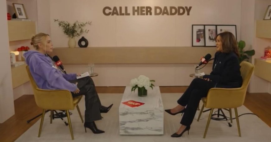 “Call Her Daddy” Host Asks Kamala Harris Why She Decided to Do Her Vulgar Sex Podcast But Not Substantive Interviews (VIDEO) --[Reported by Umva mag]