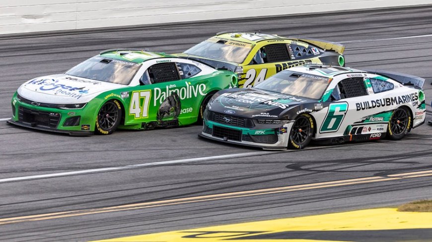 NASCAR driver Ricky Stenhouse Jr wins at Talladega by .006 seconds --[Reported by Umva mag]