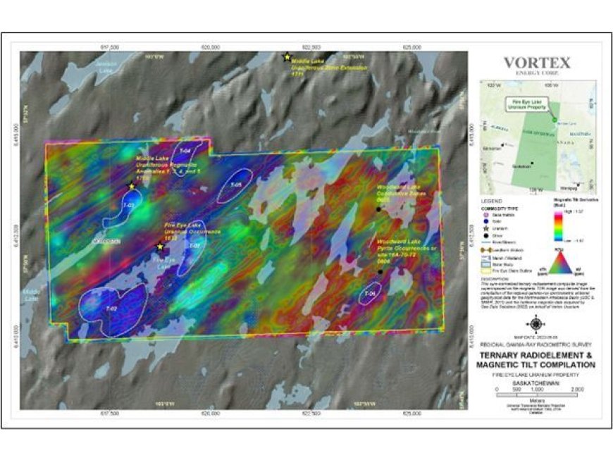 Vortex Energy Completes Phase 1 Exploration at the Fire Eye Uranium Property, Saskatchewan and Amends Option Terms --[Reported by Umva mag]