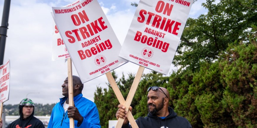 The cost of Boeing's strike keeps rising as talks continue --[Reported by Umva mag]