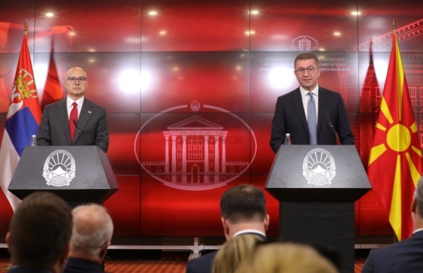 Mickoski – Vucevic: We strongly support the joint path to the EU, it is necessary to work for the stability and security of the entire region --[Reported by Umva mag]