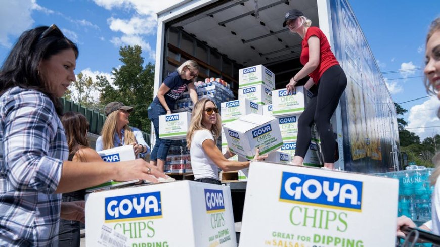 Women for Trump, Goya team up to provide relief to Hurricane Helene victims in Georgia --[Reported by Umva mag]