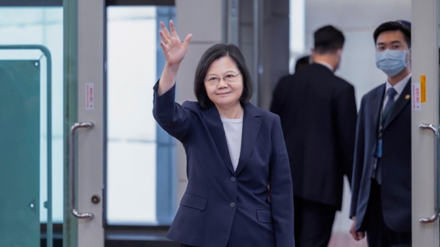 Former Taiwan president Tsai Ing-wen heads to Europe this week --[Reported by Umva mag]