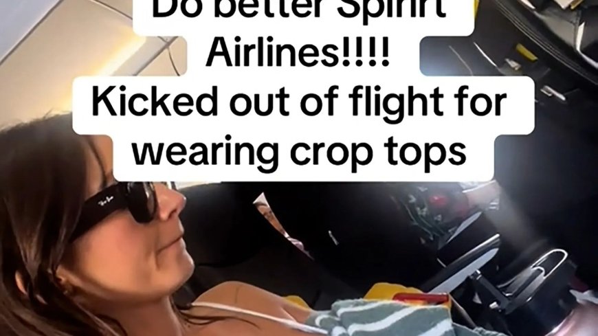 Watch moment 2 women are kicked off US flight for ‘wearing crop tops after male flight attendant demanded they cover-up’ --[Reported by Umva mag]