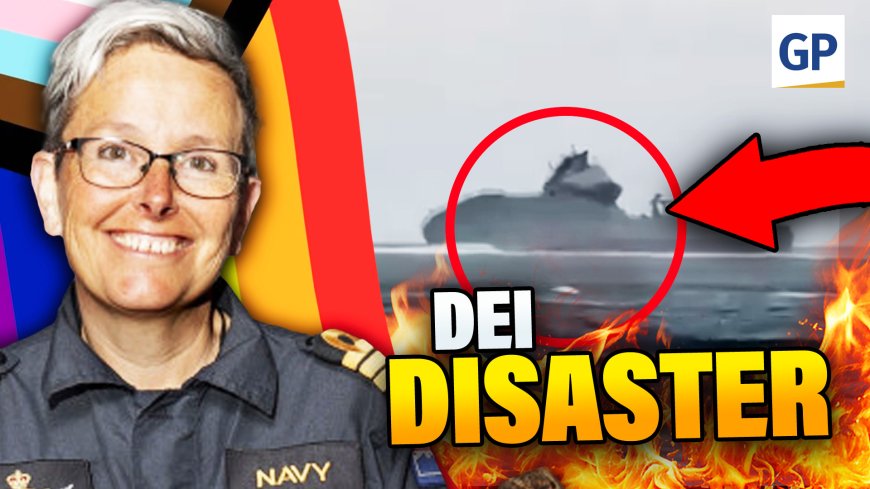 New Zealand DEI Lesbian Navy Captain CRASHES $100M Naval Ship Causing Oil Spill off Samoa Coast --[Reported by Umva mag]