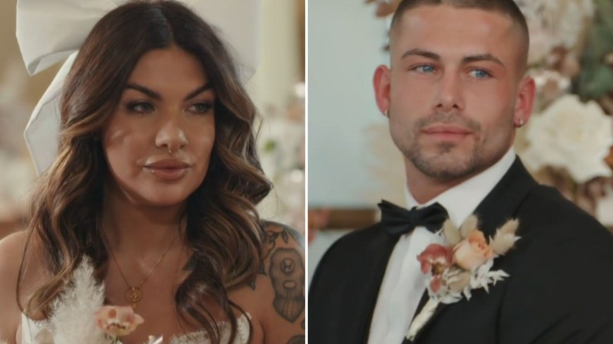 Awkward moment new MAFS bride gets cold feet at the altar and threatens to ‘run away’ saying ‘this is a massive mistake’ --[Reported by Umva mag]