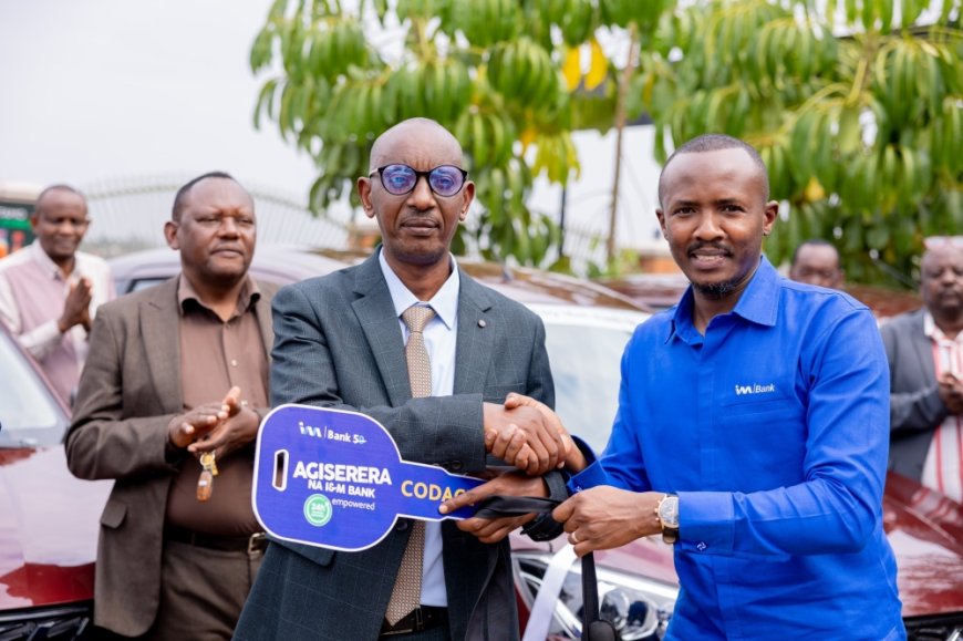 CODACE receives fleet vehicles through 'Agiserera na I&M Bank' scheme --[Reported by Umva mag]