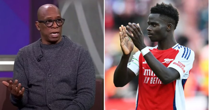 Ian Wright reveals his one ‘worry’ about Bukayo Saka at Arsenal --[Reported by Umva mag]