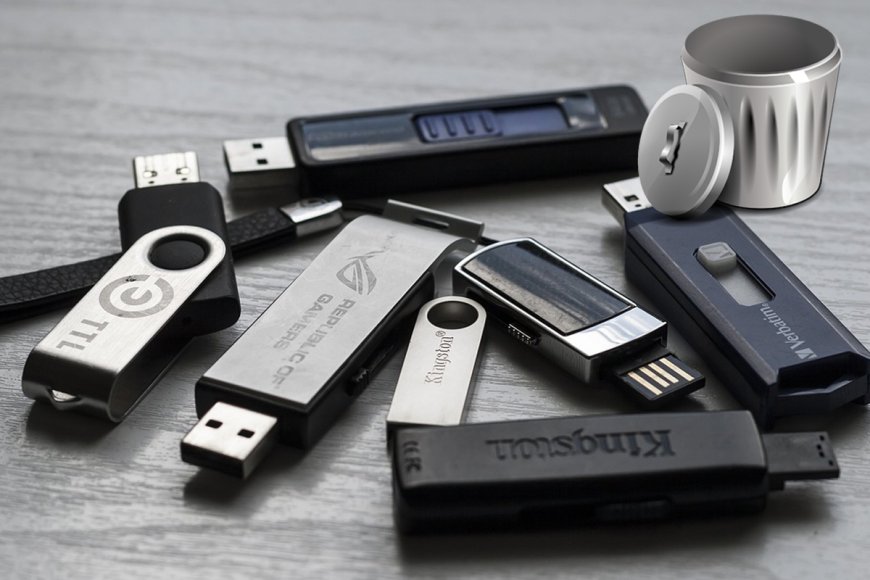 How to truly erase data from USB flash drives --[Reported by Umva mag]