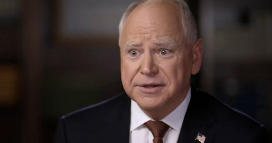 60 Minutes Exposes Walz’s Lies About Being in Hong Kong During Tiananmen Square Massacre, Forces Him to Backpedal with ‘Knucklehead’ Excuse --[Reported by Umva mag]