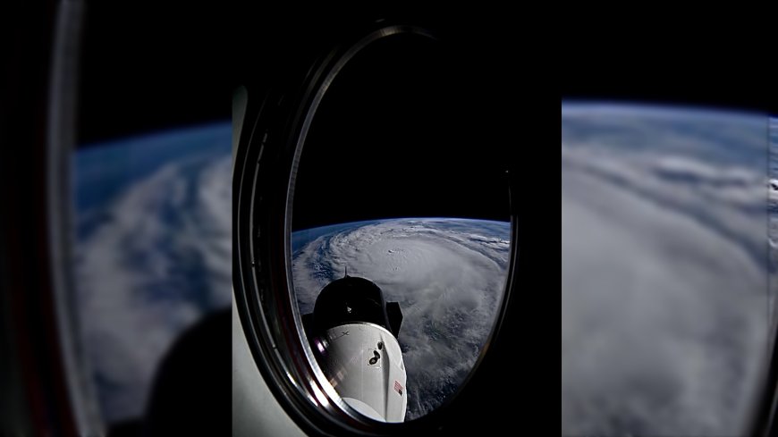 Dragon's-eye view: Astronaut captures amazing shots of Hurricane Milton from space (photos) --[Reported by Umva mag]