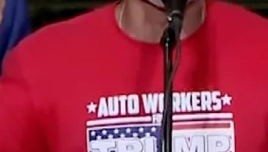 Trump Campaign Plants Fake Auto Workers At JD Vance Michigan Event --[Reported by Umva mag]