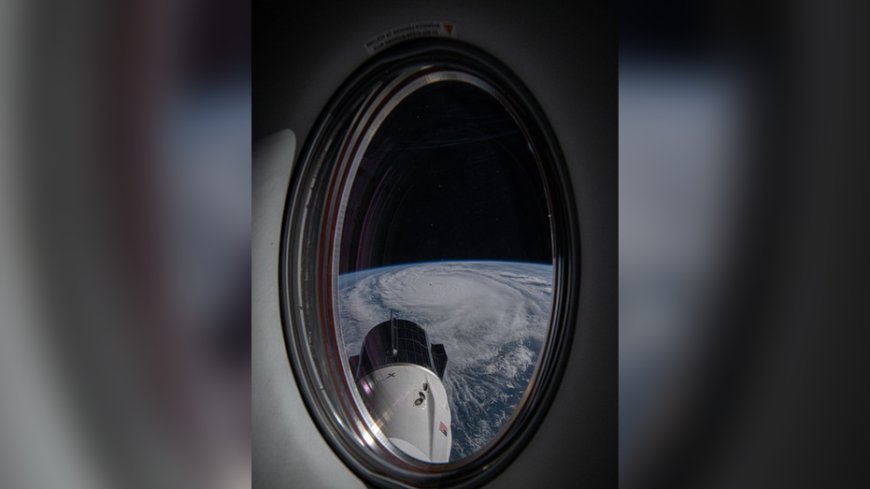 NASA astronaut shares timelapse video of massive Hurricane Milton from space --[Reported by Umva mag]