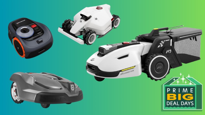 Four of My Favorite Robot Lawnmowers Are on Sale for October Prime Day --[Reported by Umva mag]