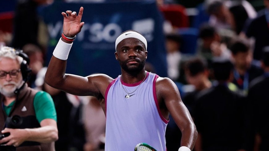 American tennis star Frances Tiafoe curses out umpire in fiery tirade after loss at Shanghai Masters --[Reported by Umva mag]