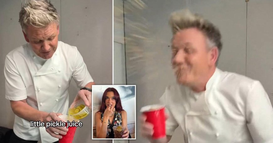 Unimpressed Gordon Ramsay spits out A-lister’s ‘disgusting’ recipe --[Reported by Umva mag]