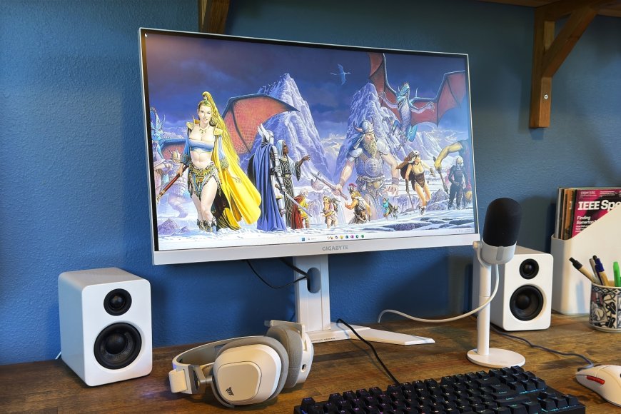 Gigabyte M27QA ICE review: A monitor built for your cozy gaming den --[Reported by Umva mag]