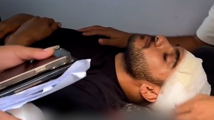 Video: Al Jazeera cameraman in critical condition after Israeli attack --[Reported by Umva mag]