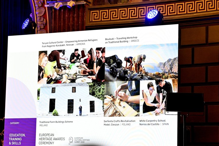 Winners of the 2024 European Heritage Awards, celebrated in Bucharest --[Reported by Umva mag]