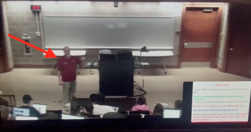 VIOLENCE-PROMOTING LEFTIST Professor Caught on Camera Telling Students What Could Happen to Men Who Won’t Vote For “a potential female president”: ”We could line up all those guys and SHOOT them! [VIDEO] --[Reported by Umva mag]