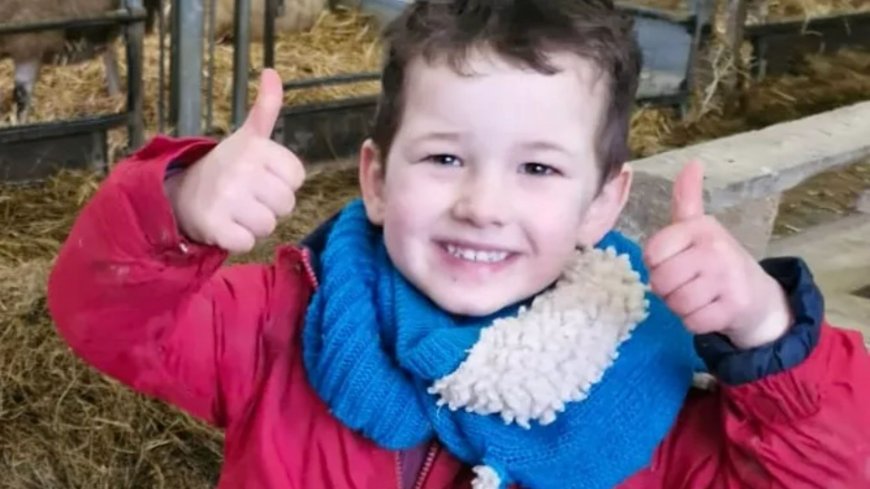 ‘Keen little farmer’, 4, crushed to death by 60kg cast iron garden roller after enjoying ice cream with family --[Reported by Umva mag]