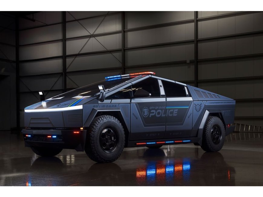 UP.FIT Deploys Nation’s First Tesla Cybertruck for Irvine Police Department --[Reported by Umva mag]