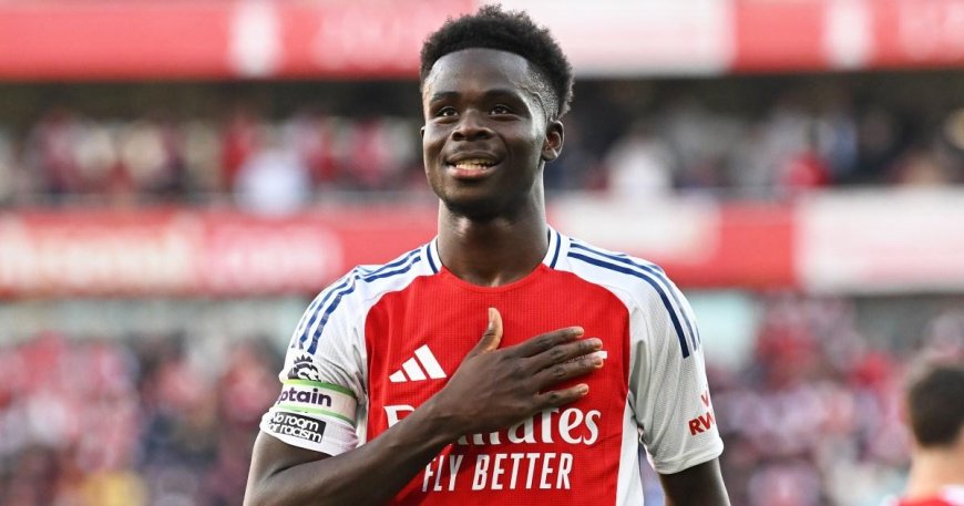 Bukayo Saka names two Arsenal stars who’ve taken the club to the next level --[Reported by Umva mag]