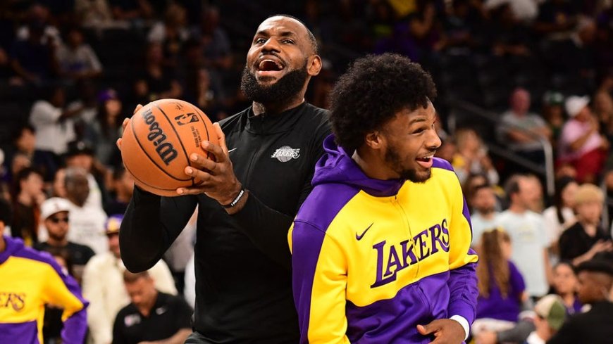 LeBron James meets 'lifesaver' who performed CPR on son Bronny --[Reported by Umva mag]