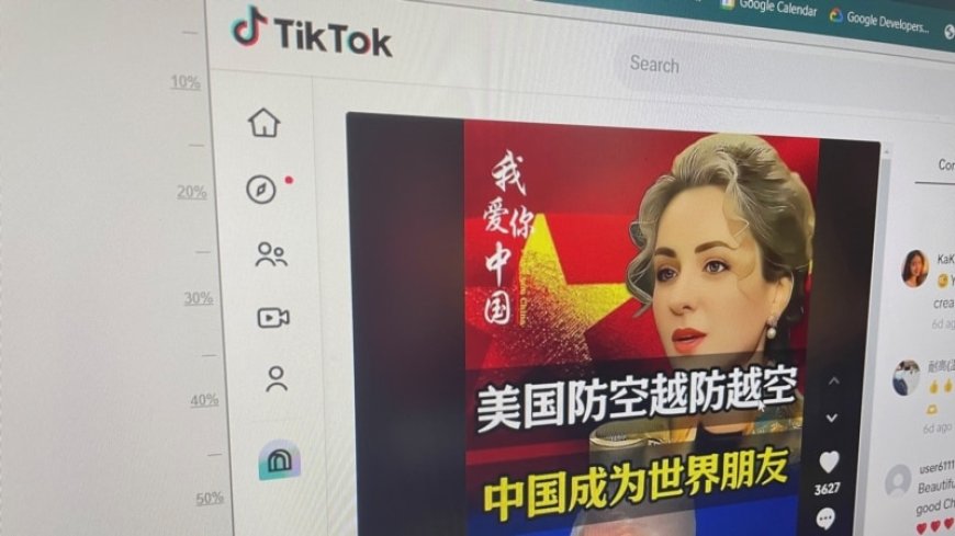 On TikTok, AI-generated 'Russian' women deliver pro-China messages with sales pitch --[Reported by Umva mag]