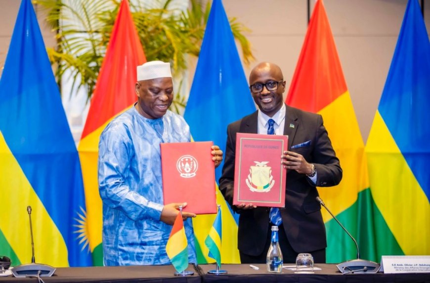 PHOTOS: Rwanda, Guinea sign 12 cooperation agreements --[Reported by Umva mag]