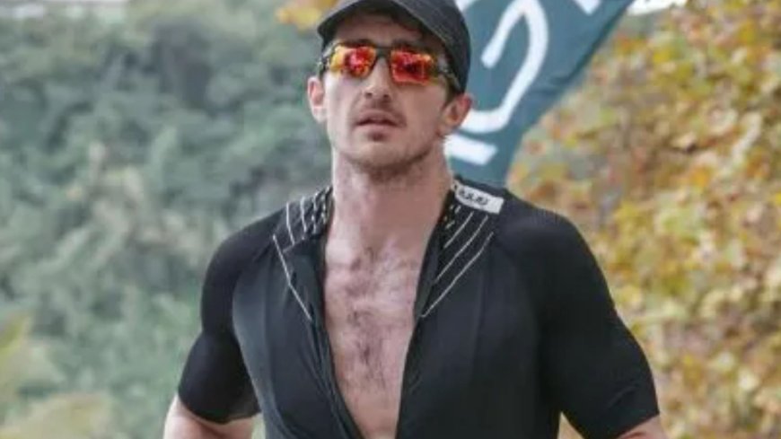 Chart-topping pop star’s ex looks unrecognisable as he trains for first Ironman – can you guess who it is? --[Reported by Umva mag]