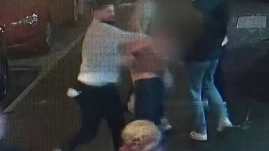 Shocking moment female British tourist, 20, is sucker punched by thug in Australia leaving her with broken jaw --[Reported by Umva mag]