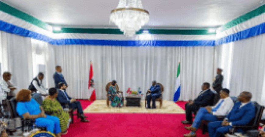 Sierra Leone welcomes new diplomats --[Reported by Umva mag]