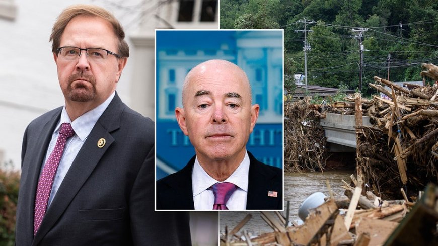 NC lawmaker accuses Mayorkas of politicizing 'tragedy for personal gain' after FEMA funding alarms --[Reported by Umva mag]