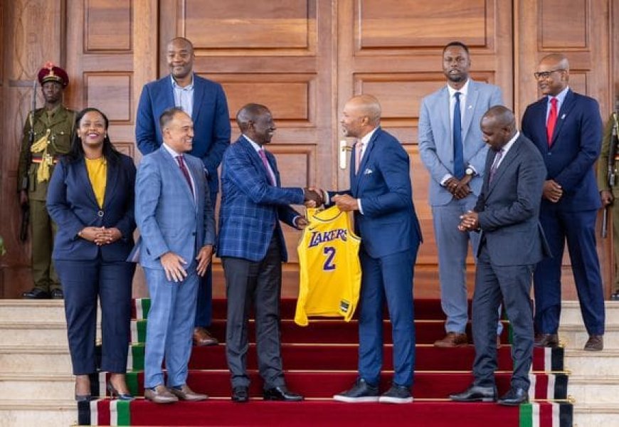 NBA to build 100 basketball courts in Kenya --[Reported by Umva mag]