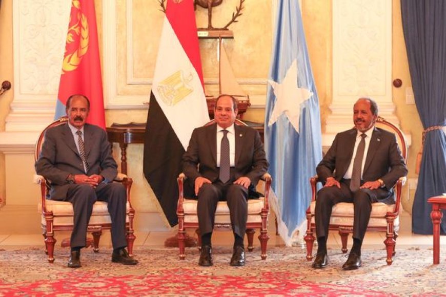 Egypt-Eritrea-Somalia tripartite alliance sealed at summit? --[Reported by Umva mag]