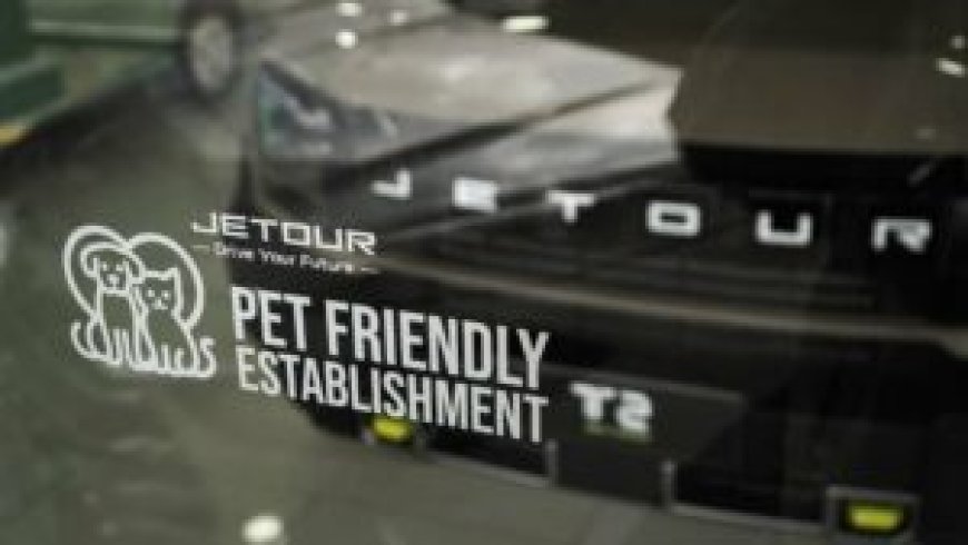 JETOUR dealerships officially open their doors to your beloved pets --[Reported by Umva mag]