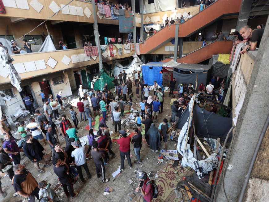 At least 28 killed in Israeli attack on school sheltering displaced in Gaza --[Reported by Umva mag]