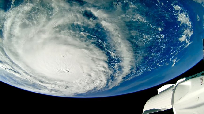 Monstrous Hurricane Milton captured in 4K video by new Sen cameras on ISS --[Reported by Umva mag]