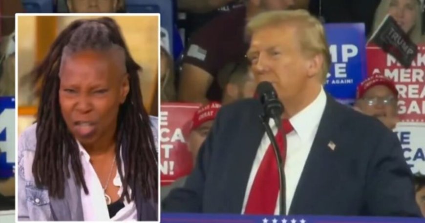 WATCH: Whoopi Goldberg Loses Her Mind on “The View” After President Trump Humiliates Her During Campaign Rally --[Reported by Umva mag]